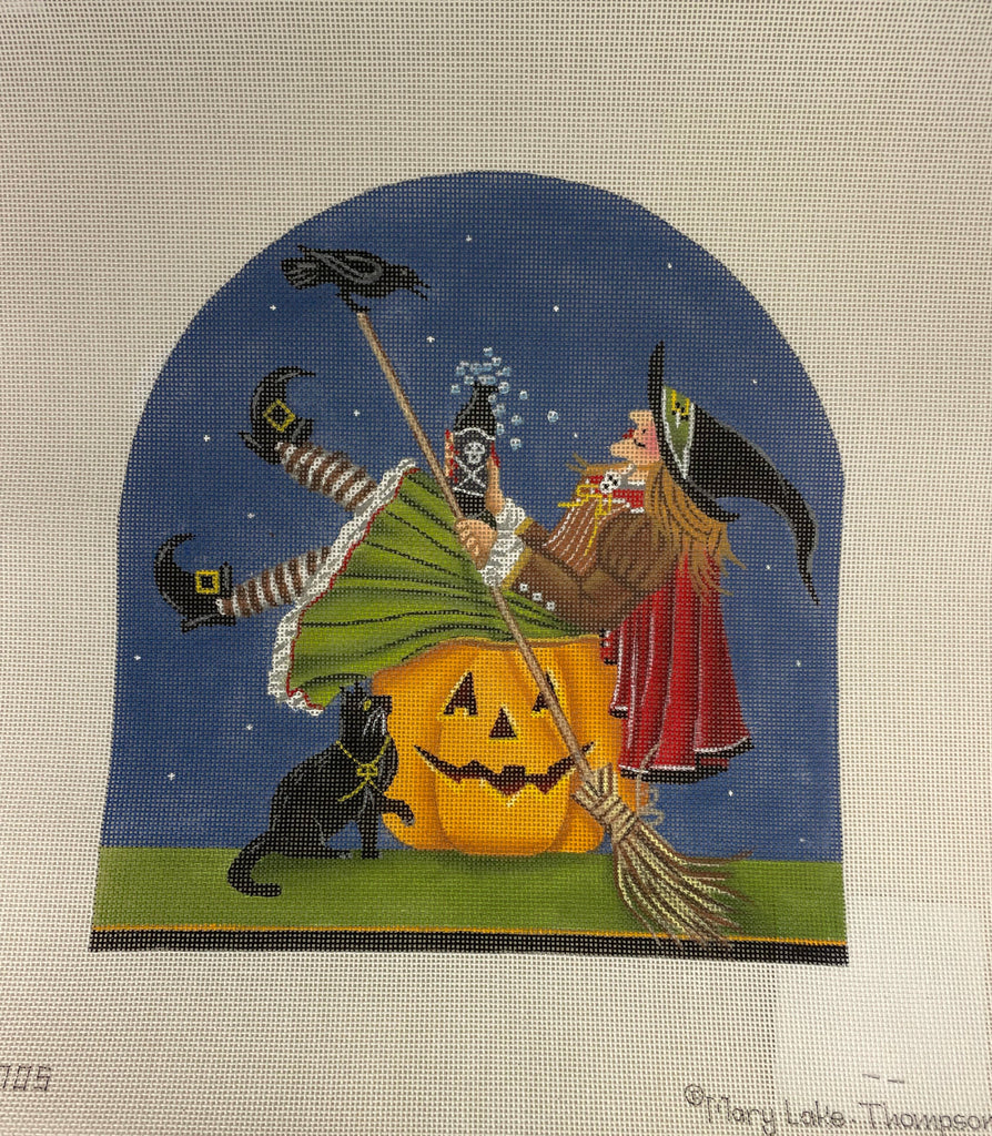 * Melissa Shirley MTL705 Pumpkin Witch- 18m