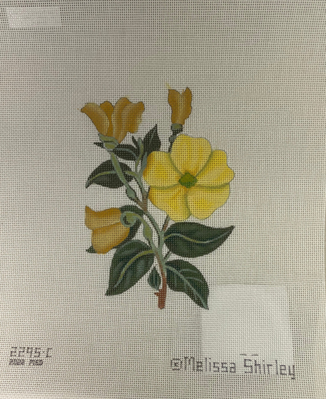 *SALE Melissa Shirley 2295C Yellow Flowers- Turtle Bag